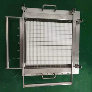 Chất lượng cao đôi cánh tay dây thép công nghiệp Mozzarella pho mát khối lập phương cắt máy cắt - Product Image 2