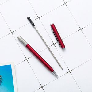 Explosive Models Promotion Blue Black Red Soft Promotional Metal <b>Pens</b> Ballpoint With Custom Logo - Product Image 3