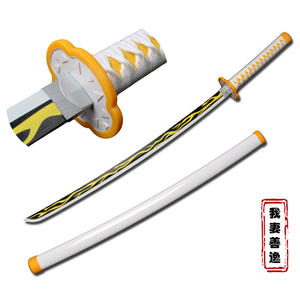 <span class=keywords><strong>Espada</strong></span> de Madera de Samurái de Anime para Cosplay Katana de Demon Slayer <span class=keywords><strong>Espada</strong></span> de Agatsuma <span class=keywords><strong>Zenitsu</strong></span> - Product Image 5