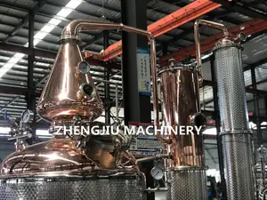 Unit Vakum Di Kilang Alkohol Destiller Etanol Mini Kaca Distilasi Unit Peralatan Laboratorium