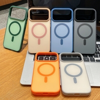 Coque de téléphone magnétique givrée mate à prix avantageux pour iPhone 17 16 18 Pro Max, compatible avec iPhone 15 14 13 12, avec boîte