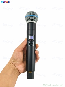 Système de microphone sans fil rechargeable double SLXD24 Beta58 UHF avec émetteurs portables et cravate pour scène, karaoké et direct - Product Image 6