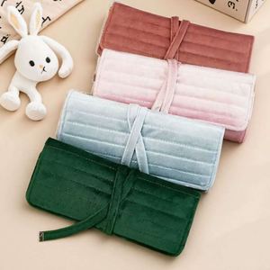 Wholesale Fashion Velvet Elegant Luxury Cosmetic Beautiful Travel Makeup <b>Pouch</b> Jewelry Storage <b>Bag</b> <b>for</b> <b>Women</b> - Product Image 2