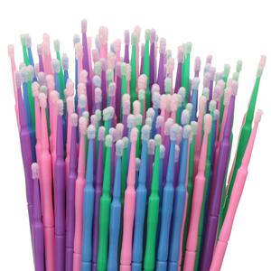 100Pcs <b>Micro</b> Cotton Swab Disposable Applicator Brush for Eyelash <b>Extension</b> - Product Image 5