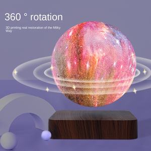 Wholesale <b>Smart</b> <b>Home</b> Moon Lamp LED Powered With Stand Starry Bedroom Decor Kids Gift - Product Image 4