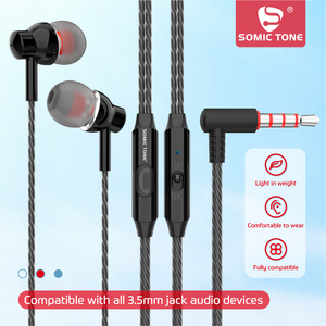 Casque de jeu filaire <span class=keywords><strong>SOMIC</strong></span> TONE S607 3,5 mm, écouteurs mains libres, écouteurs intra-auriculaires en gros pour téléphone portable - Product Image 6