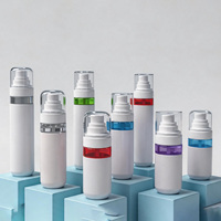 Flacon pulvérisateur de voyage de luxe 100 ml en plastique avec pompe, pour parfum, eau de Cologne, alcool ou hydratant pour le visage