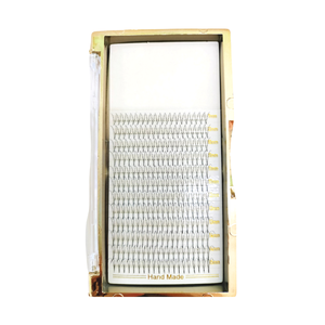 Extensiones de Pestañas 2D Profesionales Personalizadas de Pelo Sintético Hechas a Mano, Bandeja de Volumen Negro 0.15mm de Grosor, Marca Privada Glow CC - Product Image 6