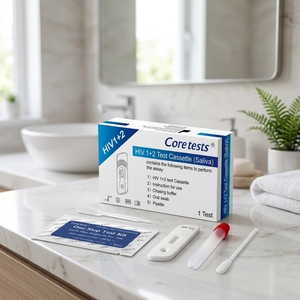 Kit de test diagnostique d'anticorps HIV 1/2 liquide oral de haute précision médicale - Product Image 1