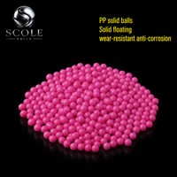 Boule en plastique PP rouge solide 3,175 mm 5 mm 6 mm 7 mm 8 mm 9 mm 10 mm 11 mm 12 mm 13 mm 14 mm pour indicateurs de niveau flottants