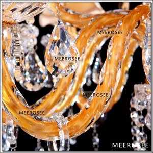Meerosee casa decorazione di cristallo lampada da soffitto Lustras sospensione lampare luci lampadario per soggiorno MD88037 - Product Image 6