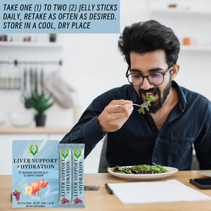 Bâtonnets de gelée hydratants pour le soutien du foie, gelée rechargeante, saveur de raisin, stimulant énergétique avec saveur de raisin, gelée rechargeante - Product Image 5