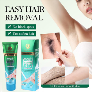 Crème dépilatoire éclaircissante instantanée et indolore en gros, marque privée, crème épilatoire pour l'élimination des poils - Product Image 1