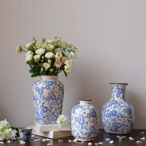 OEM Factory Direct Price Custom Home Decoration Dried Flower Arrangement Floor Porcelain <strong>Vases</strong> - Product Image 1