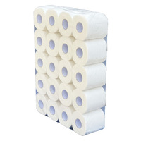 Vente en gros de papier hygiénique souple personnalisé 100% pâte de bois vierge gaufré fort 2ply 3ply 4ply rouleaux de mouchoirs en papier à usage domestique