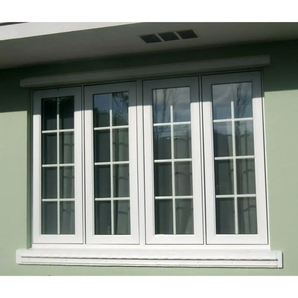 Rejillas de PVC de alta calidad, diseño de ventana, protecciones modernas para ventanas, espaciadores de plástico para ventanas