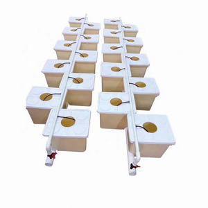 Sistema Idroponico Dutch Bucket per Balcone, Fioriera da Giardino o Uso Domestico <span class=keywords><strong>con</strong></span> Coperchio e Vaso a <span class=keywords><strong>Rete</strong></span> a 4 Fori - Product Image 1