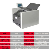 WD-S660 de bureau A3 A4 taille automatique livret fabricant papier agrafeuse selle couture machine
