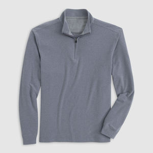 OEM all'ingrosso di alta qualità <span class=keywords><strong>leggero</strong></span> 1/4 quarto Zip rapida a manica lunga <span class=keywords><strong>maglione</strong></span> da Golf da <span class=keywords><strong>uomo</strong></span> con Logo Pullover personalizzato - Product Image 5