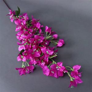 Haute qualité longue <span class=keywords><strong>tige</strong></span> 120CM soie artificielle rose <span class=keywords><strong>bougainvillier</strong></span> Branches fleur pour la maison pièce maîtresse décoration de fête de mariage - Product Image 3