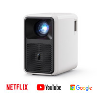 Projecteur LED extérieur CRE CR36 4K 750 ANSI Lumen Full HD Home Cinéma Smart TV Android 9 WiFi Portable