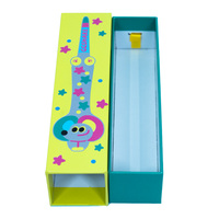 Boîte d'emballage personnalisée en carton avec logo pour cartouches jetables, stylos, piles, et autres produits, avec tiroir de sécurité enfant.
