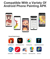 10moons G10 6*4 pulgadas Pc Phone Connect Enseñanza en línea Dibujo Tableta gráfica