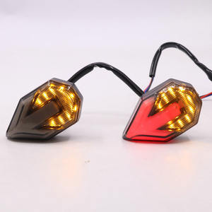 <span class=keywords><strong>Clignotant</strong></span> <span class=keywords><strong>LED</strong></span> dynamique, feu pour motos, 2 pièces - Product Image 3