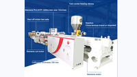 Ligne de production de panneaux de mousse PVC WPC Genre extrudeuses en plastique