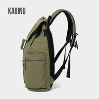 Mochila Casual con Correa de Solapa, Tela Resistente al Agua, para Portátil, Uso Diario, Viajes al Aire Libre, Logotipo Personalizado Disponible