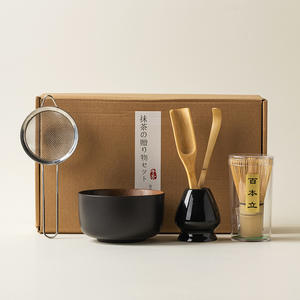 ชุดตีมัทฉะไม้ไผ่ทำมือ2-4-7-9-11ชิ้นทำด้วยมือมีโลโก้ที่กำหนดเองบรรจุผงมัทฉะ - Product Image 6