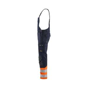 BLAKLADER - 288815138953D112 Multinorm pantalones con pechera inherentes Azul Marino/naranja-EAN 7330509809563 ROPA DE TRABAJO RESISTENTE A LLAMAS - Product Image 4