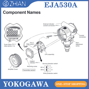 EJA530A เกจวัดแบบติดตั้ง 4 ถึง 20 มิลลิแอมป์ ผลิตภัณฑ์คุณภาพสูง - Product Image 3