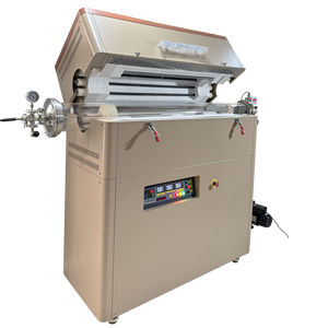 1200 ° فرن أنبوبي دوار قابل للبرمجة من نوع C للتسخين/التبريد السريع واختبار الدورة الحرارية - Product Image 2