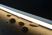 Bande lumineuse néon BERIXDEEP intégrée 1615, vue de dessus, 24V, flexible, IP44, bande lumineuse néon en silicone, bande LED néon flexible pour l'éclairage de la chambre