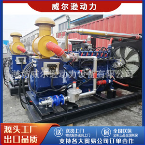 Grupo Electrógeno de Biogás Weifang de 120kW 400V Ecológico para Granjas Ganaderas y Plantas de Tratamiento de Residuos - Product Image 4