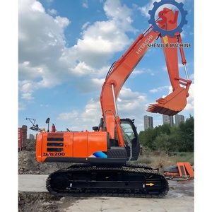 Used Hitachi ZX200 Hydraulic <b>Excavator</b> 20 Ton-80% New Condition 1m³ Bucket Capacity Motor Included-For Mining/Road Building - Product Image 4