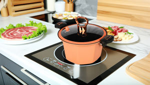 Mitcmolard Factory Direct 2026 Tendance : Cocotte antiadhésive en fonte à micro-pression, design citrouille, pour cuisinières à induction et à gaz - Product Image 6