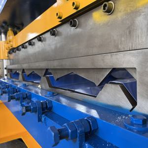 최고의 공장 아연 도금 강철 루핑 시트 프레스 기계 유약 타일 만들기 기계 - Product Image 6