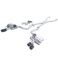 GFC Convient pour Lexus IS350 Gs350 3.5L Catback avec système d'échappement à soupape et résonateur de 2013 à 2023