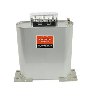 BSMJ-condensador de compensación de potencia reactiva de baja tensión, tipo autocurativo de fase dividida, de 3 fases 10/12/15/20/25/30/40/50