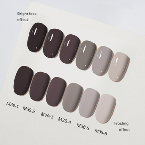 AILANUO Free Samples Design Neon Gel Uv Colors <b>Set</b> <b>Nail</b> Polish 6 Colors Kit OEM Make Your Own LOGO 15ml <b>Nail</b> GEL Polish Bottle - Product Image 3
