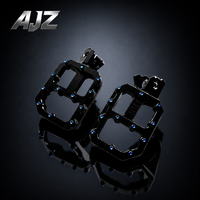 Repose-pieds larges en aluminium CNC pour Surron Light Bee X LBX Talaria Sting E-Ride Pro Moto tout-terrain électrique, jeu de pédales antidérapantes