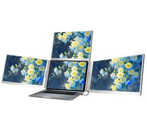 จอแสดงผลพกพา OEM ใหม่ ขนาด 15.6 นิ้ว ความละเอียด 1920*1200 FHD 60Hz IPS สำหรับต่อขยายหน้าจอแล็ปท็อป จอ LCD คู่ - Product Image 3