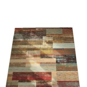 Alfombra Geométrica Abstracta de Terciopelo Cristal, Cuadrada, de Poliéster, Antideslizante, para Decoración del Hogar y Sala de Estar, Diseño Tejido - Product Image 2