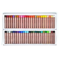 Pastels à l'huile Sunny Soft pour enfants, 50 couleurs