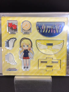 Portaherramientas pequeño de plástico, soporte acrelyic de doble cara, anime - Product Image 2