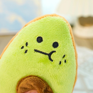 Juguete Sonoro Redondo de <span class=keywords><strong>Kiwi</strong></span> y Aguacate, Juguete de Frutas de Dibujos Animados, Suministros para Mascotas - Product Image 4