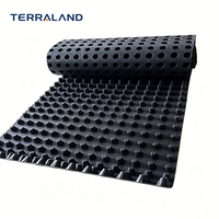 Tapis de drainage en plastique haute densité pour l'aménagement paysager