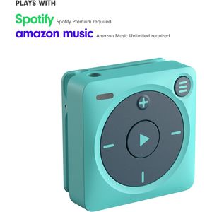 Mighty 3หูฟังบลูทูธแบบมีสายหูฟัง Spotify for Amazon Music Player 1,000 + Music Storage รูปแบบ FLAC Audio เพลงหน้าจอฟรี - Product Image 4